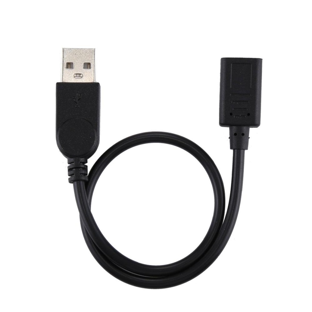 USB-C / Type-C Female to USB 2.0 Male Adapter Cable, Total Length: 33cm