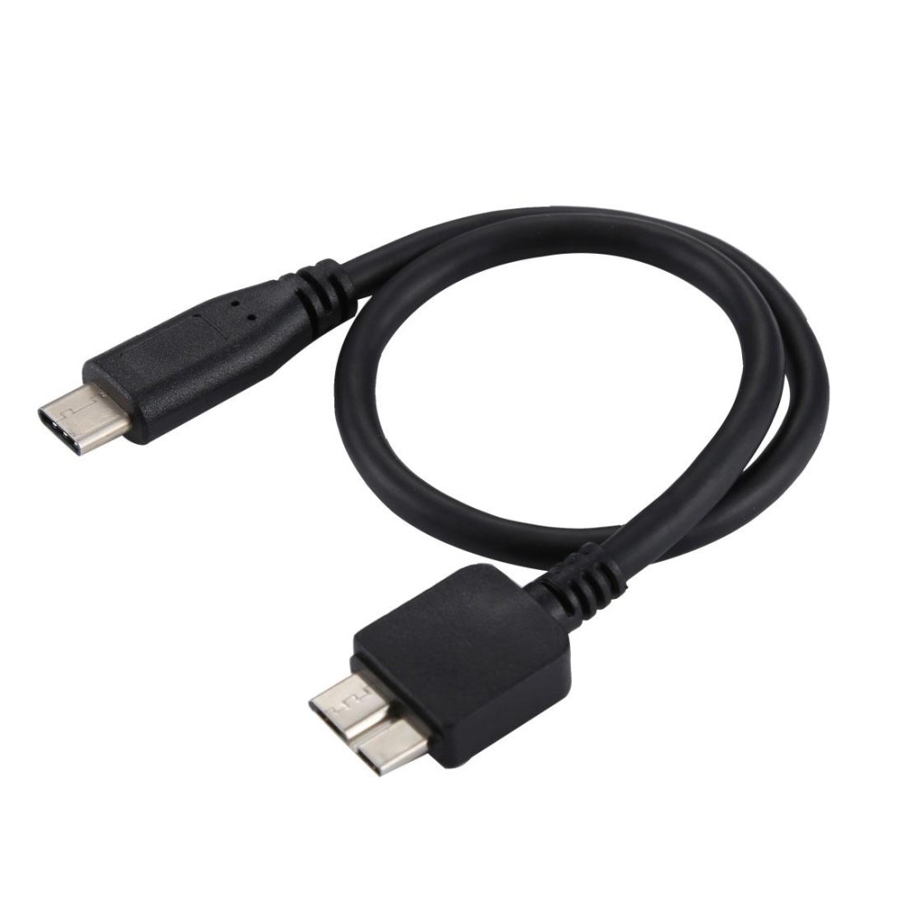 USB-C / Type-C Male to Micro B Male Adapter Cable, Total Length: about 30cm
