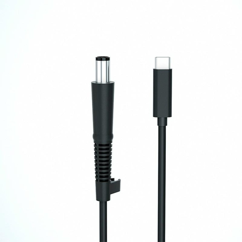 For HP Laptop USB-C / Type-C to 7.4 x 0.6mm Power Charging Cable, Cable Length: about 1.5m(Black)
