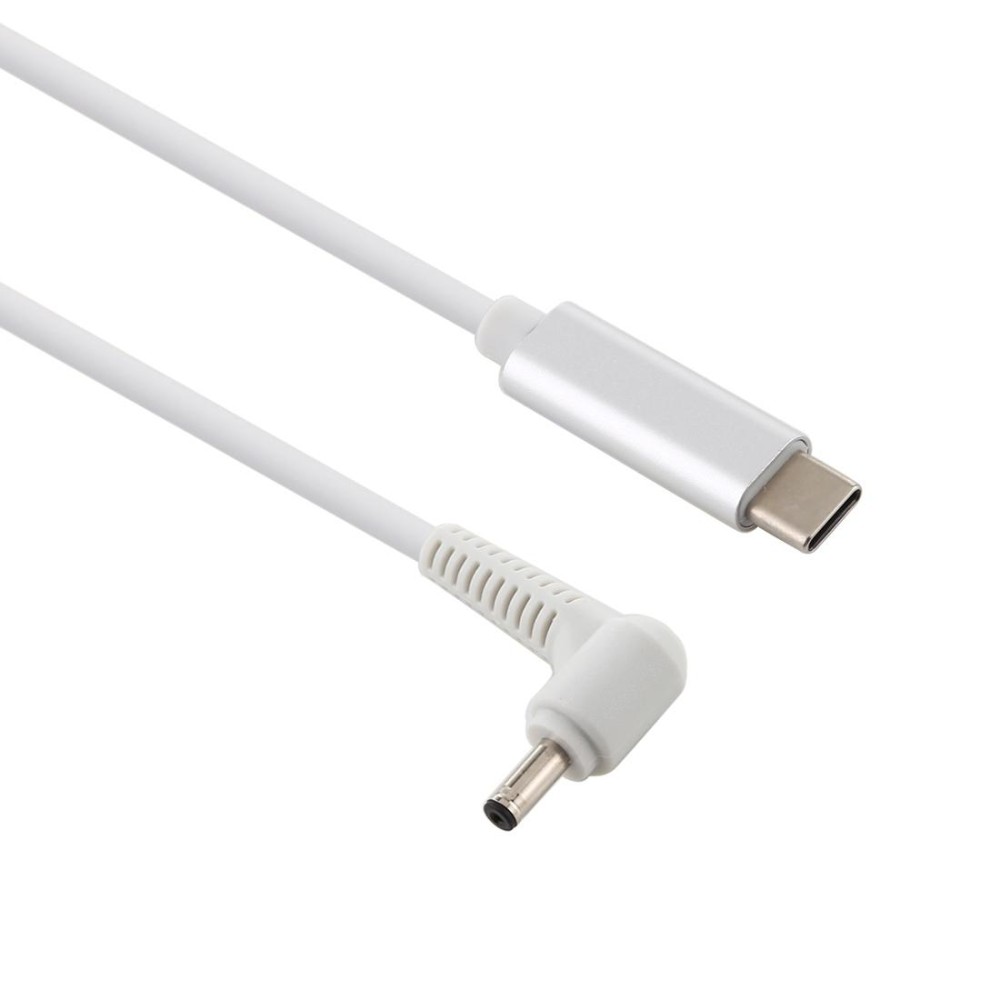 USB-C / Type-C to 4.0 x 1.35mm Laptop Power Charging Cable, Cable Length: about 1.5m(White)