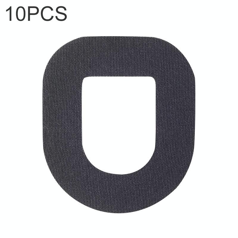 10 PCS 047 Men Women Sports Adhesive Patch Sweat-absorbent Breathable Non-slip Sticker (Black)