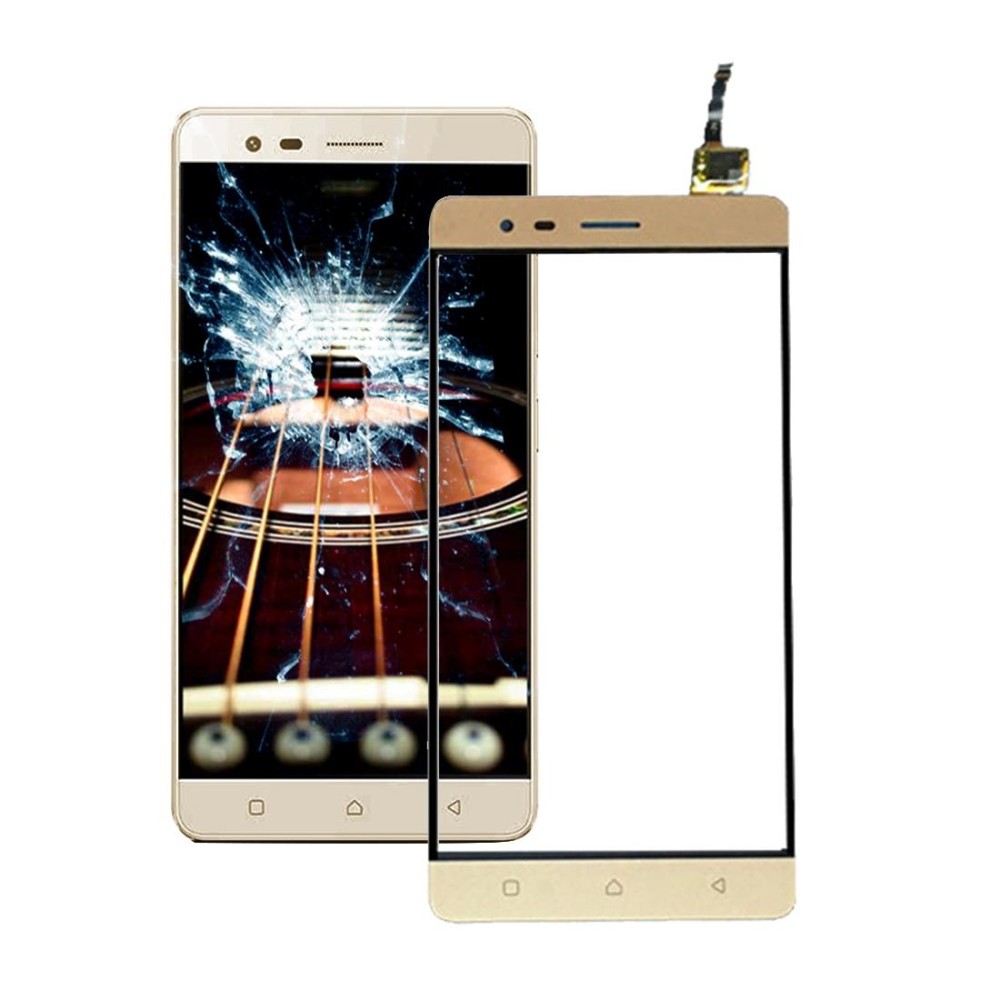 For Lenovo K5 Note Touch Panel(Gold)