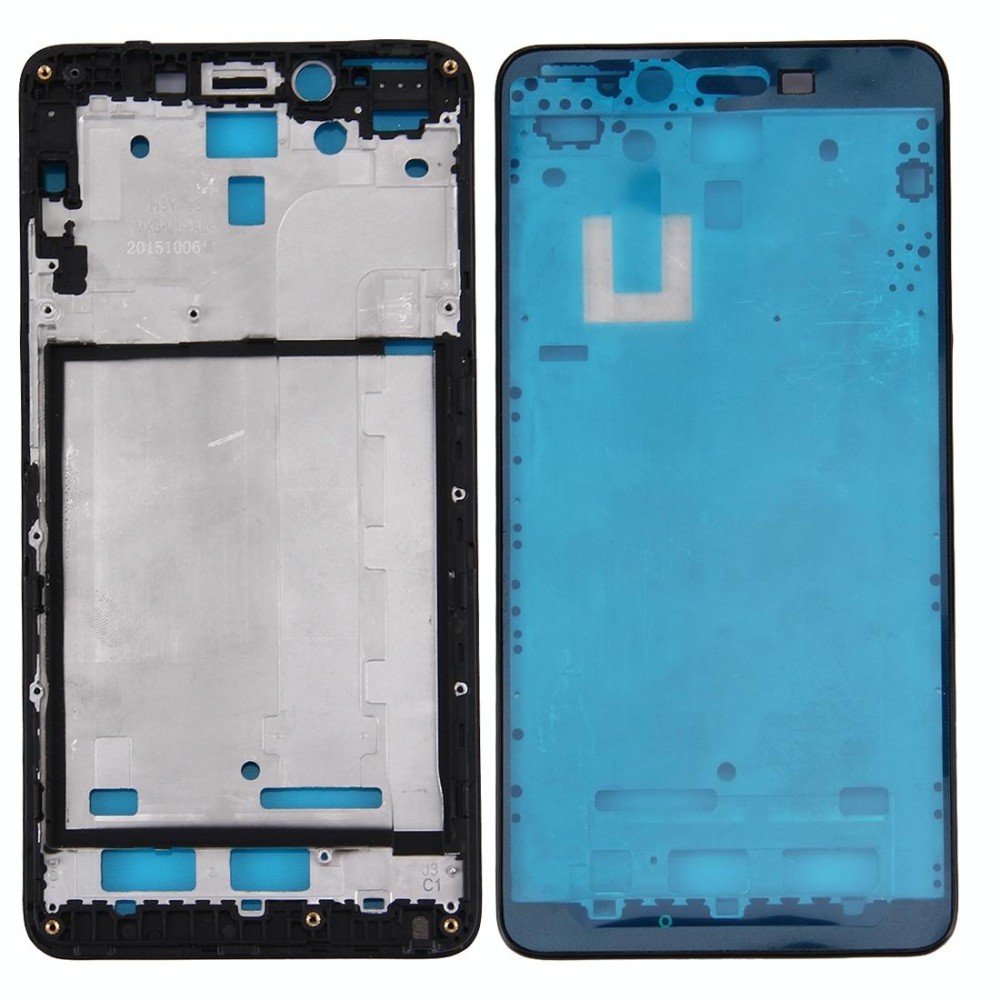 For Xiaomi Redmi Note 2 Front Housing LCD Frame Bezel(Black)