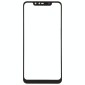 Front Screen Outer Glass Lens for Xiaomi Redmi Note 6 Pro(Black)