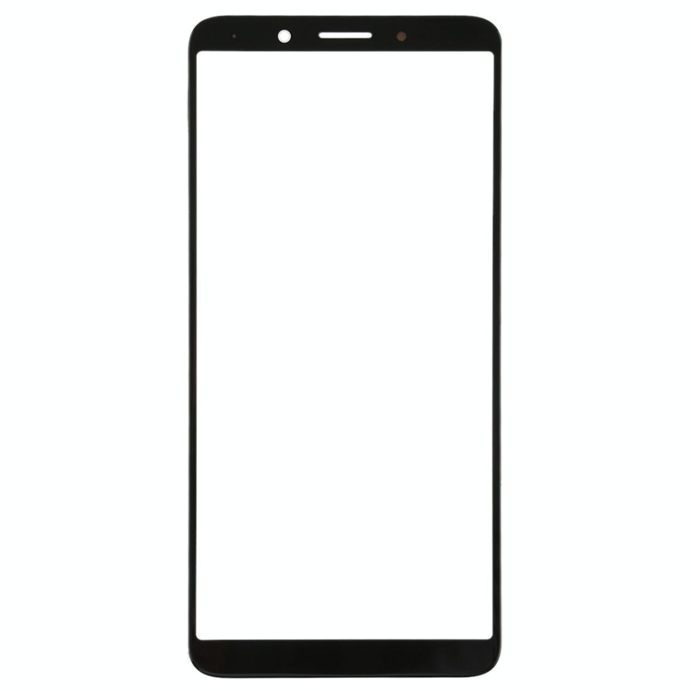 For OPPO A79 Front Screen Outer Glass Lens (Black)