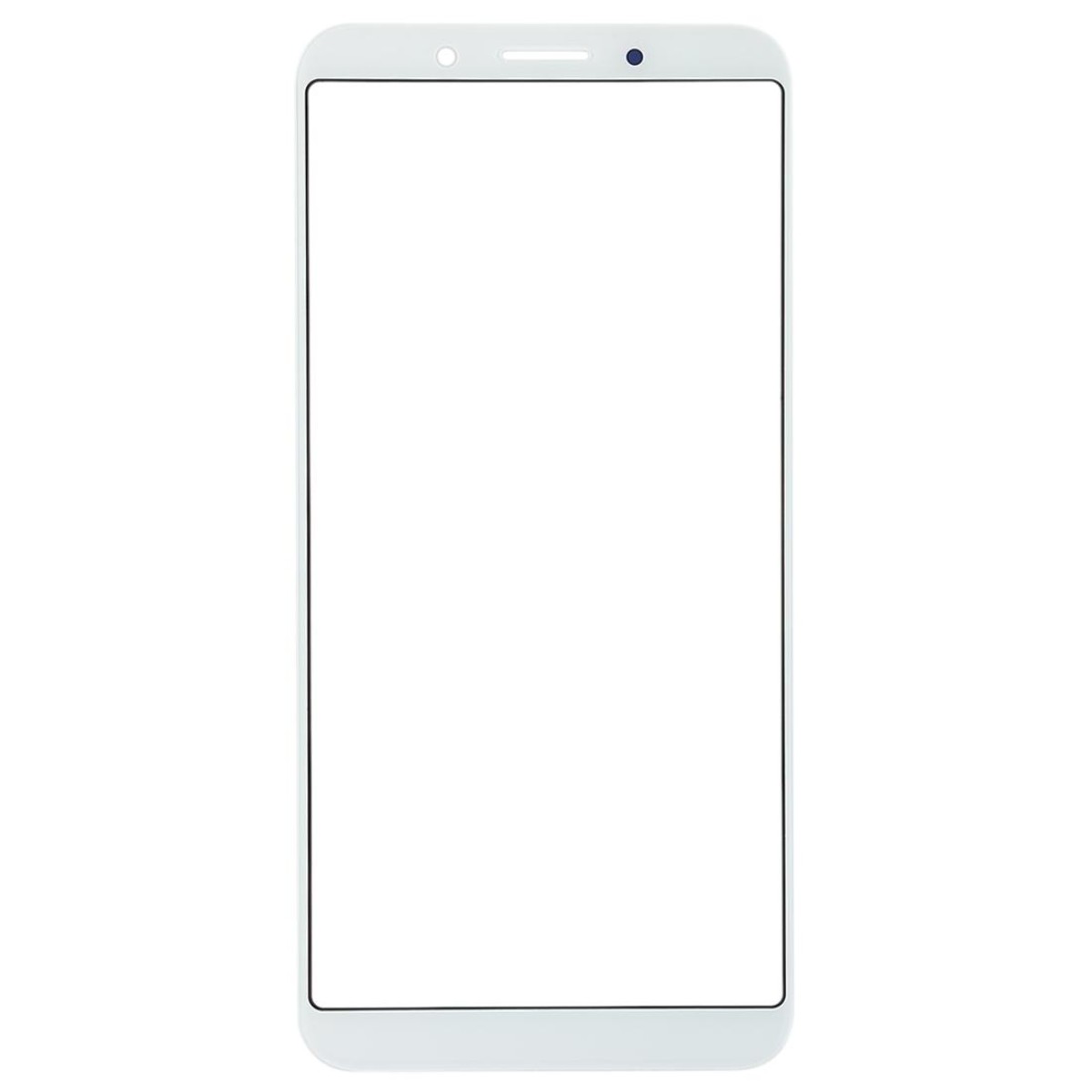 For OPPO A83 Front Screen Outer Glass Lens (White)