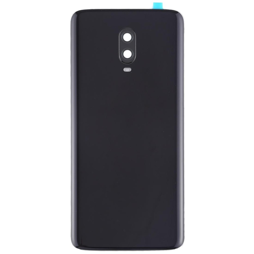 For OnePlus 6T Original Battery Back Cover with Camera Lens (Jet Black)