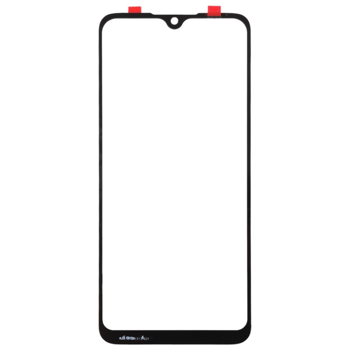 Front Screen Outer Glass Lens for Xiaomi Mi CC9e / Mi A3(Black)