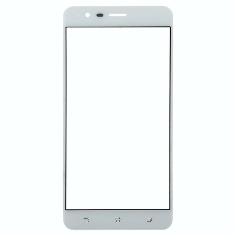 Front Screen Outer Glass Lens for Asus Zenfone 3 Zoom ZE553KL / Z01HD (White)