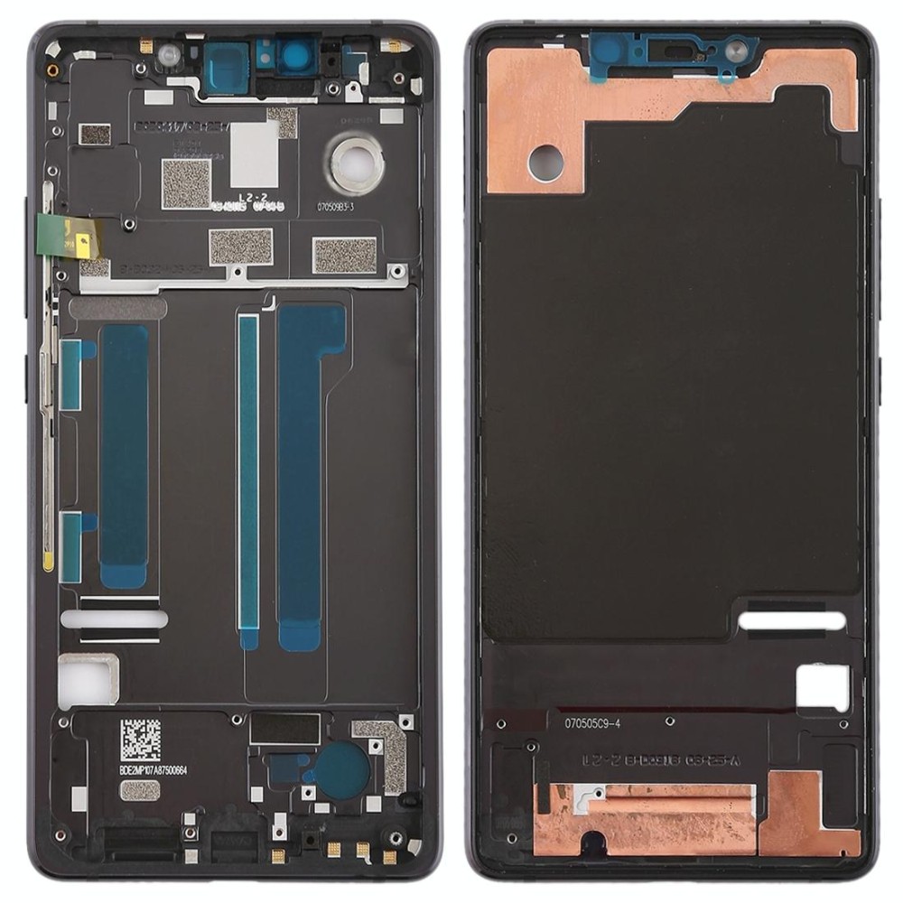 Middle Frame Bezel with Side Keys for Xiaomi Mi 8 SE (Black)