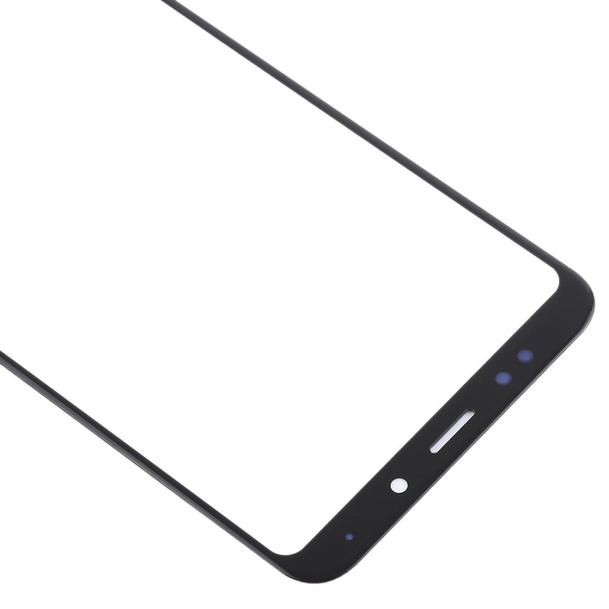 Front Screen Outer Glass Lens for Xiaomi Redmi Note 5 / Note 5 Pro(Black)