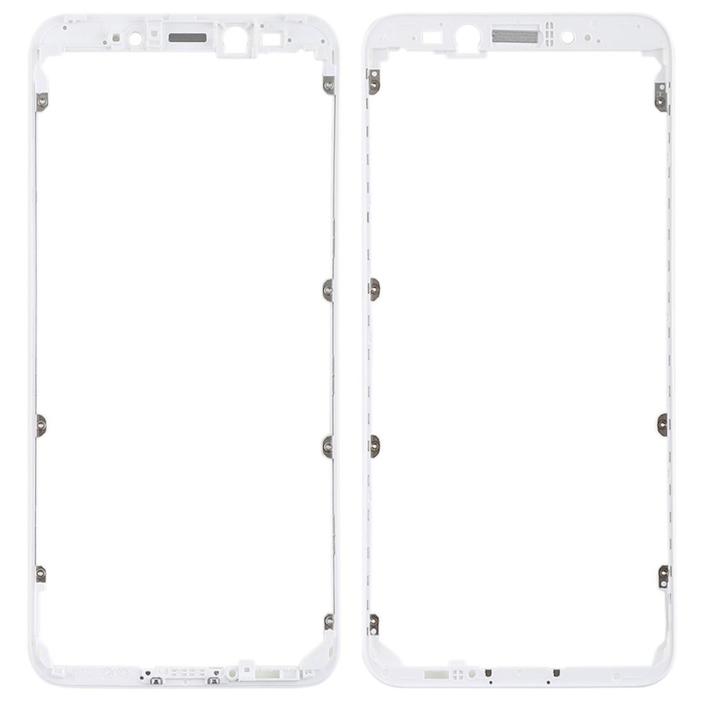 Front Housing LCD Frame Bezel Holder for Xiaomi Mi 6X / A2(White)