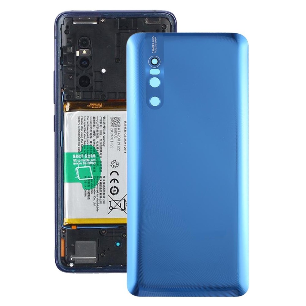 For Vivo X27 Battery Back Cover (Blue)