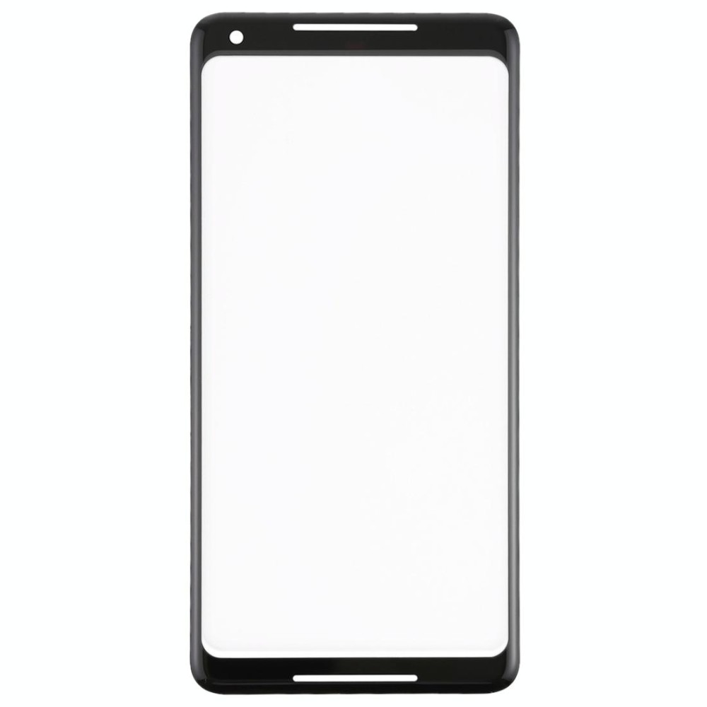 Front Screen Outer Glass Lens for Google Pixel 2 XL(Black)