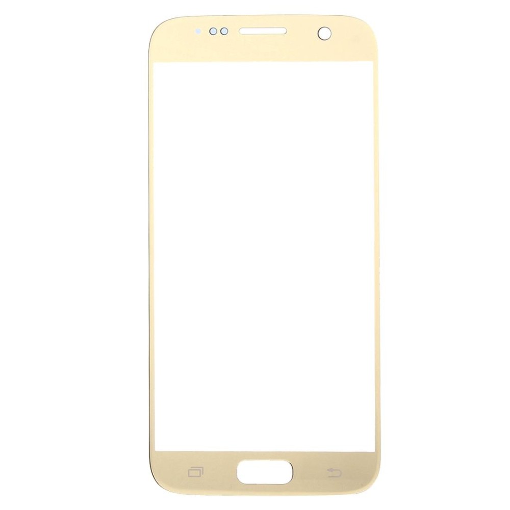 For Galaxy S7 / G930 Front Screen Outer Glass Lens (Gold)