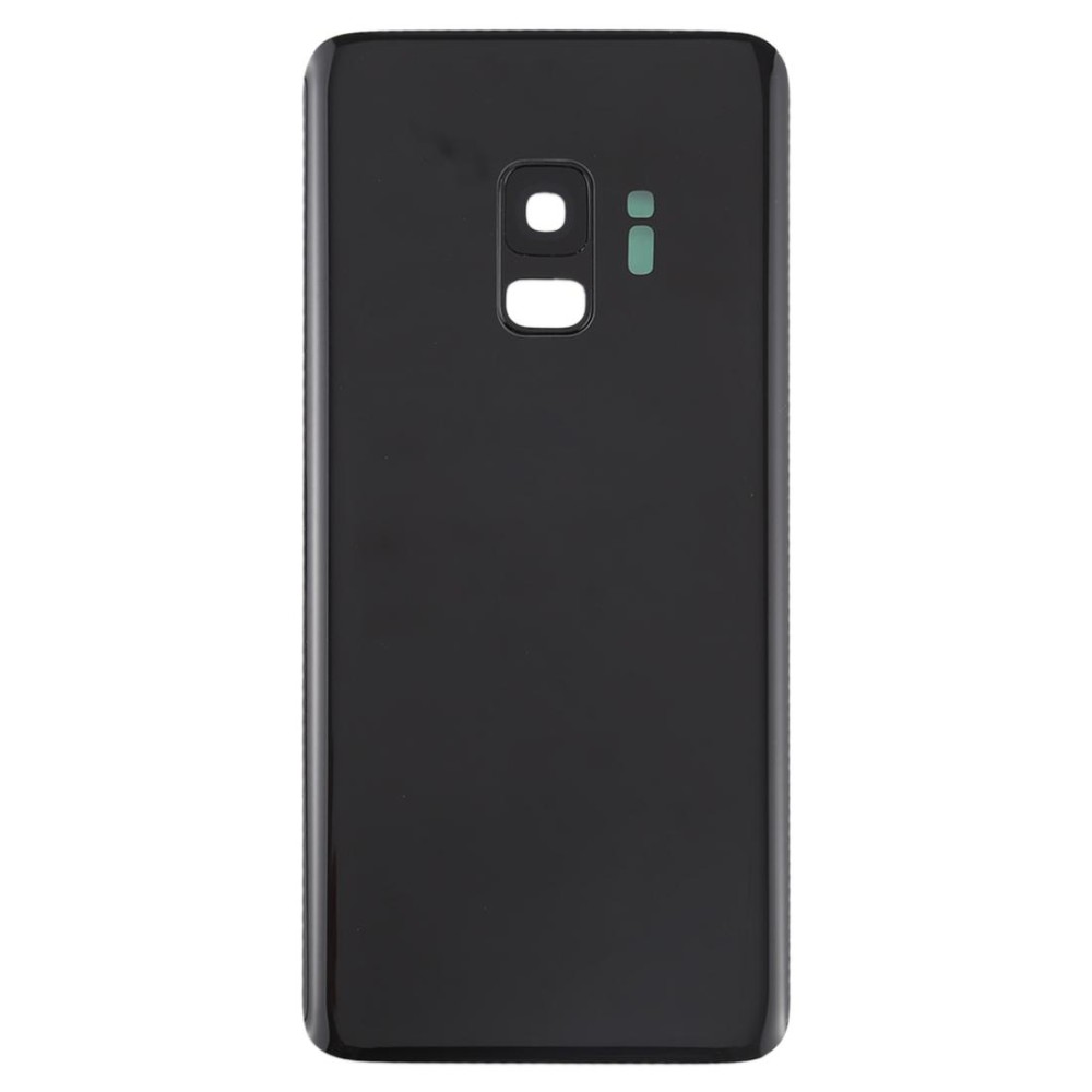 For Galaxy S9 Battery Back Cover with Camera Lens (Black)
