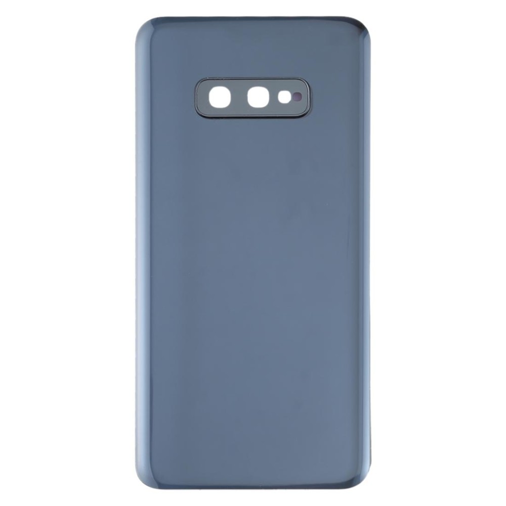 For Galaxy S10e Battery Back Cover with Camera Lens (Black)