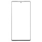 For Galaxy Note 10 + Front Screen Outer Glass Lens (Black)