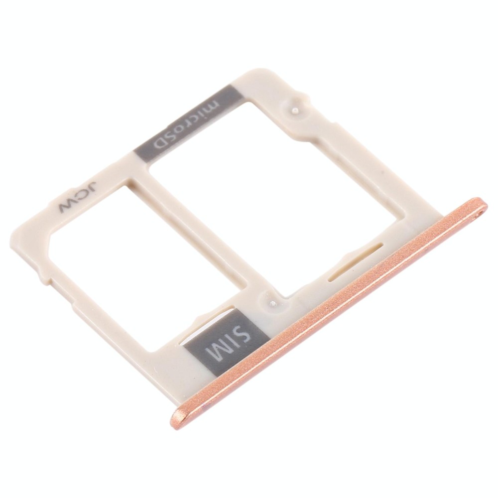 For Samsung Galaxy Tab A 10.1 (2019) / SM-T515 SIM Card Tray + Micro SD Card Tray (Gold)