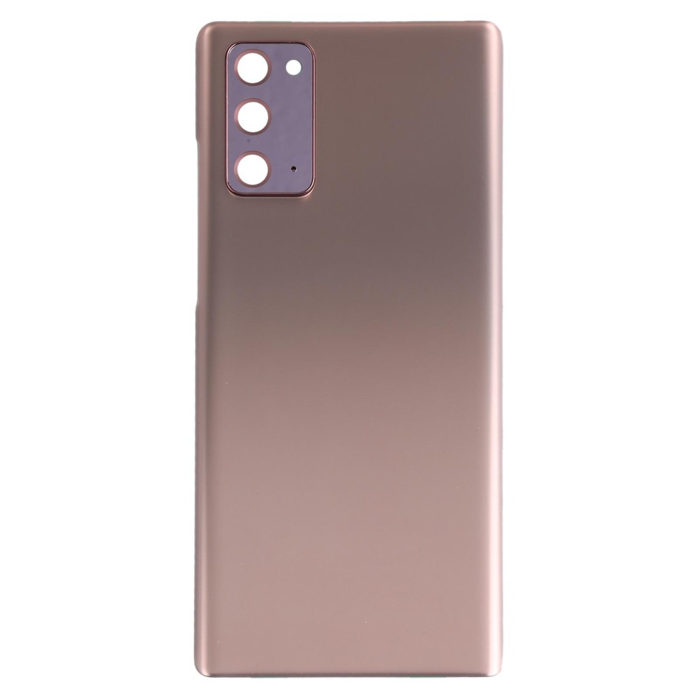 For Samsung Galaxy Note20 Battery Back Cover with Camera Lens Cover (Rose Gold)