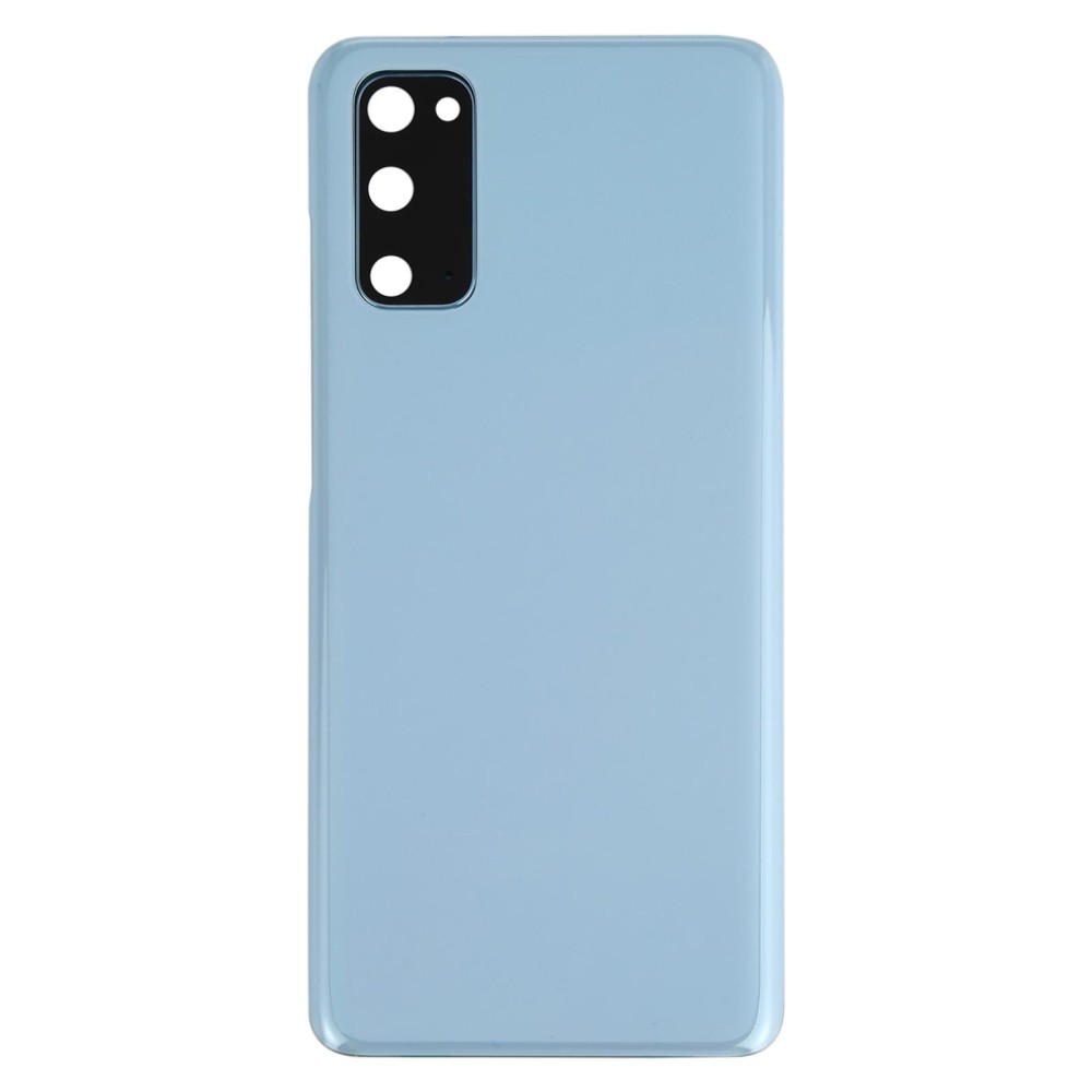 For Samsung Galaxy S20 Battery Back Cover with Camera Lens Cover (Blue)