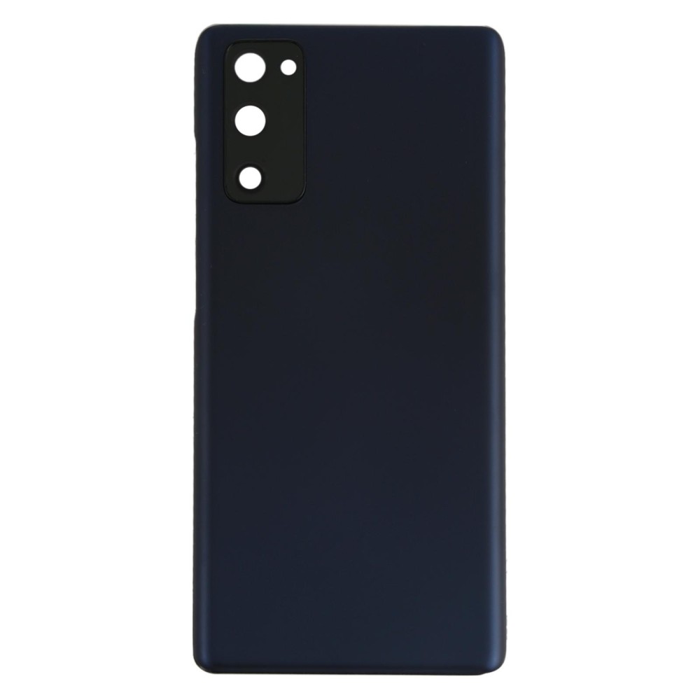 For Samsung Galaxy S20 FE Battery Back Cover with Camera Lens Cover (Black)