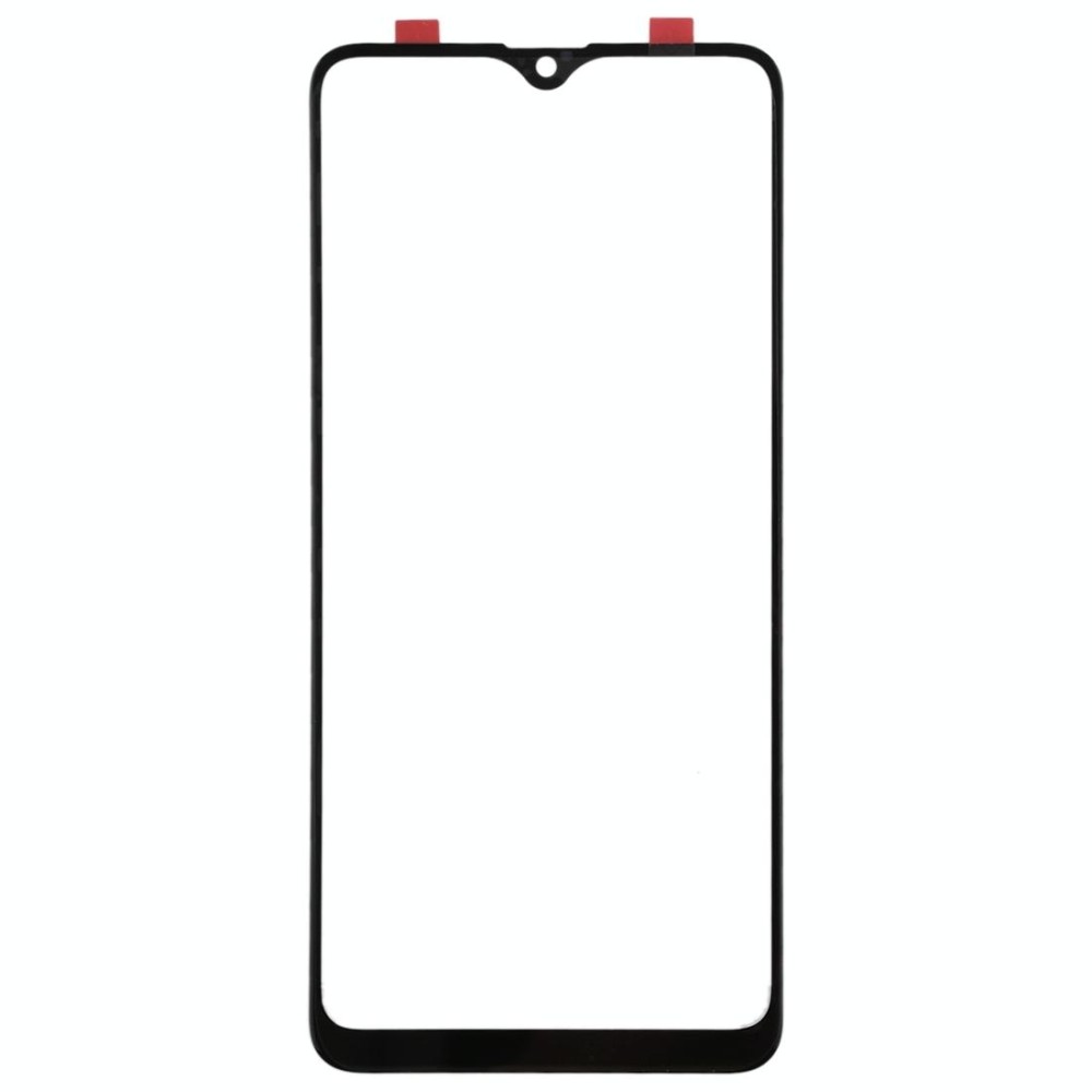 For Samsung Galaxy A20s 10pcs Front Screen Outer Glass Lens (Black)