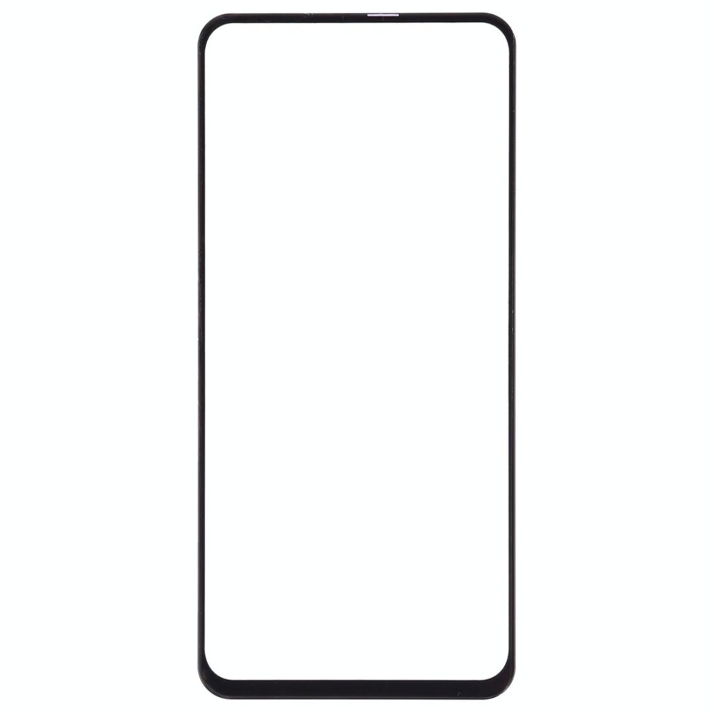 For Samsung Galaxy A60 10pcs Front Screen Outer Glass Lens (Black)