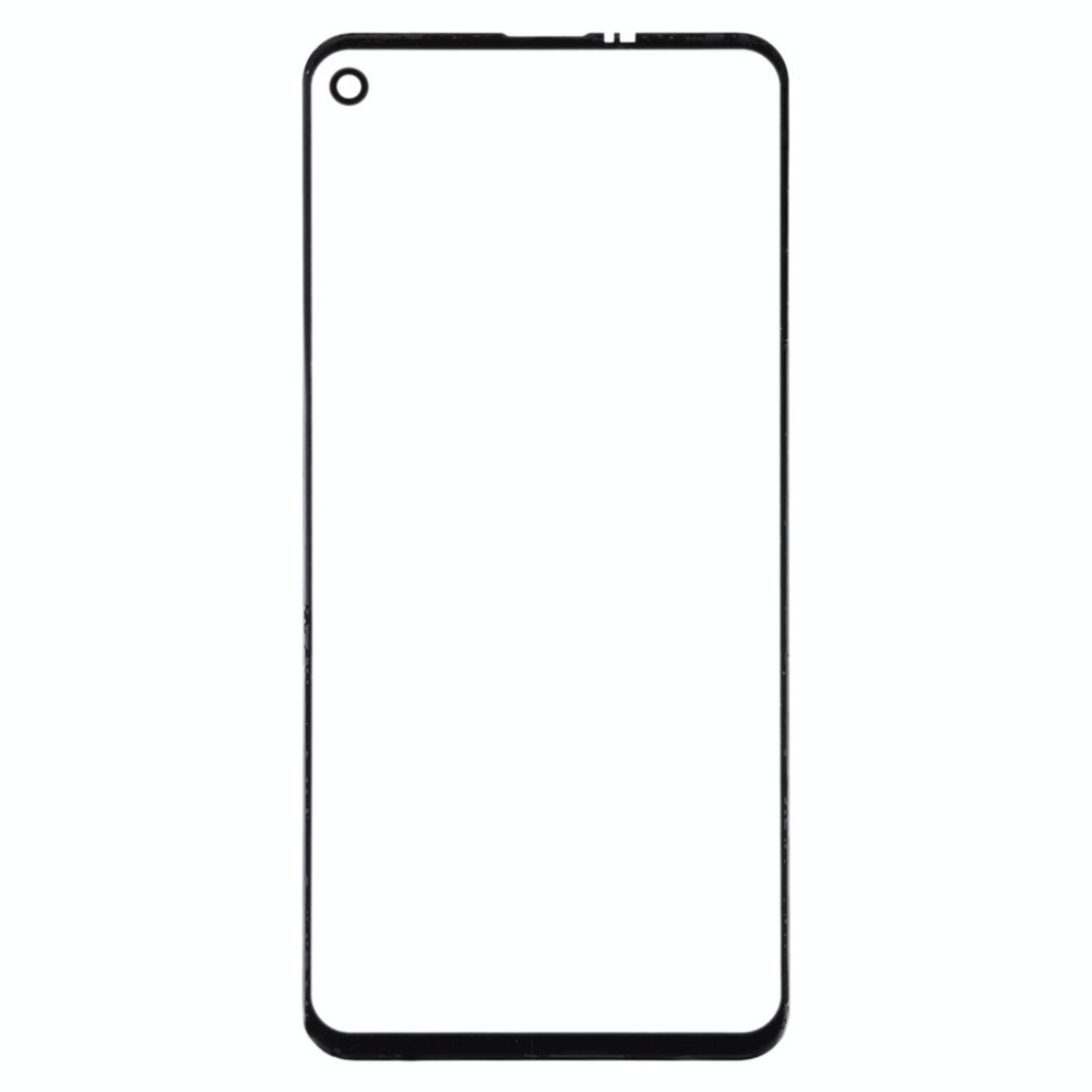 For Samsung Galaxy A8s / Galaxy A9 Pro 2019 10pcs Front Screen Outer Glass Lens (Black)