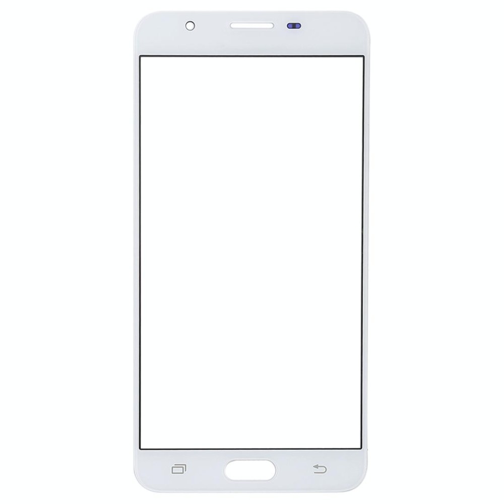 For Samsung Galaxy J7 Prime, On7 (2016), G610F, G610F/DS, G610F/DD, G610M, G610M/DS, G610Y/DS 10pcs Front Screen Outer Glass Lens (White)
