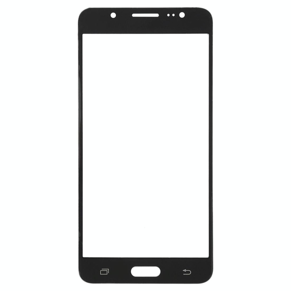 For Samsung Galaxy J5 (2016) / J510FN / J510F / J510G / J510Y / J510M 10pcs Front Screen Outer Glass Lens (Black)