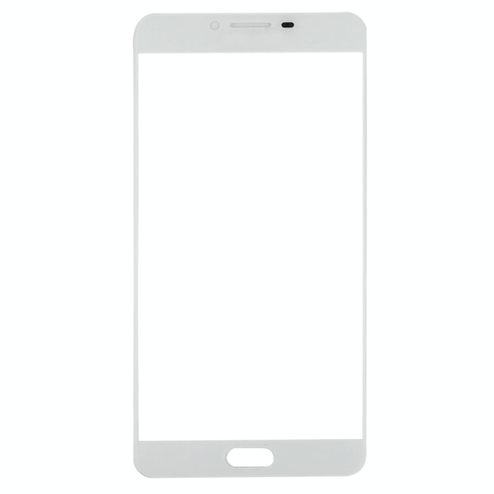 For Samsung Galaxy C9 Pro / C900 10pcs Front Screen Outer Glass Lens (White)
