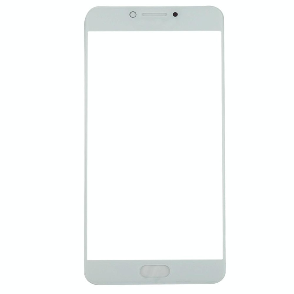 For Samsung Galaxy C7 Pro / C701 10pcs Front Screen Outer Glass Lens (White)