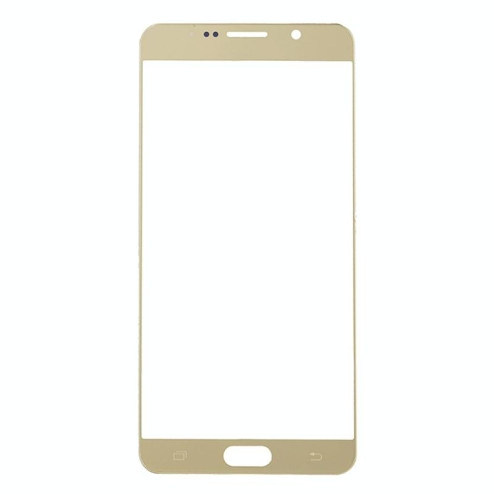 For Samsung Galaxy Note 5  10pcs Front Screen Outer Glass Lens (Gold)