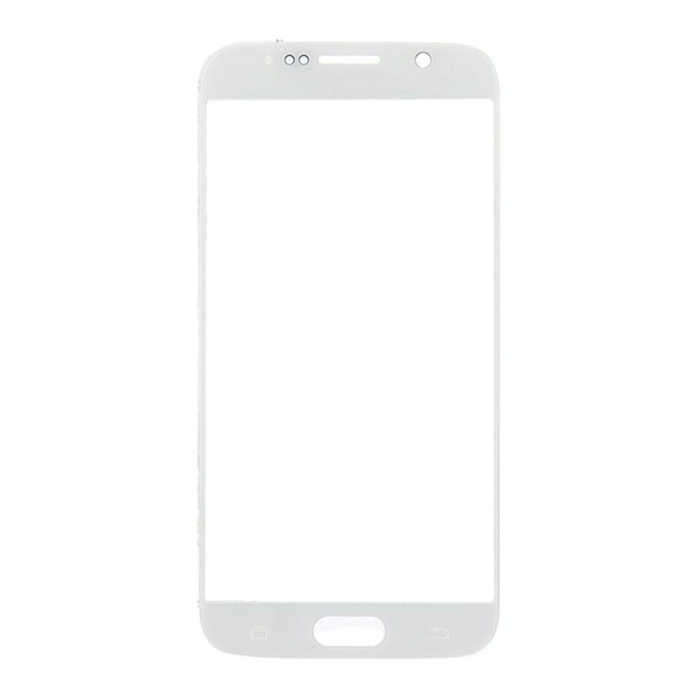 For Samsung Galaxy S6 / G920F 10pcs Front Screen Outer Glass Lens (White)