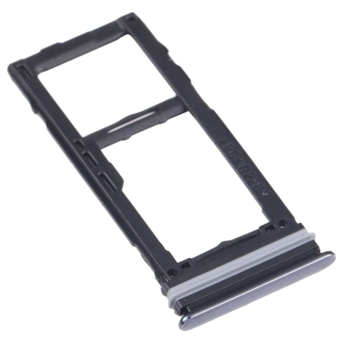 For Samsung Galaxy A52 SM-A525 SIM Card Tray + SIM Card Tray / Micro SD Card Tray (Black)