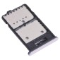 For Samsung Galaxy M31s SM-M317 SIM Card Tray + SIM Card Tray + Micro SD Card Tray (Silver)