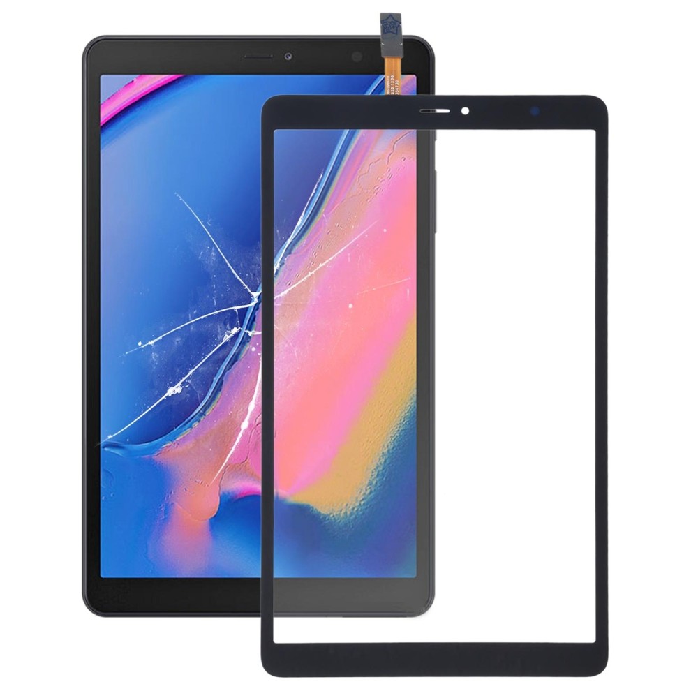 For Samsung Galaxy Tab A 8.0 & S Pen 2019 SM-P205  Touch Panel with OCA Optically Clear Adhesive (Black)