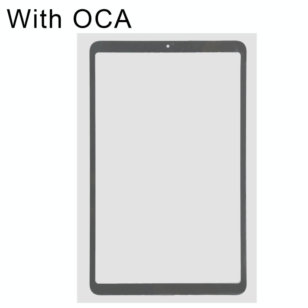 For Samsung Galaxy Tab A 8.4 (2020) SM-T307 Front Screen Outer Glass Lens with OCA Optically Clear Adhesive (Black)