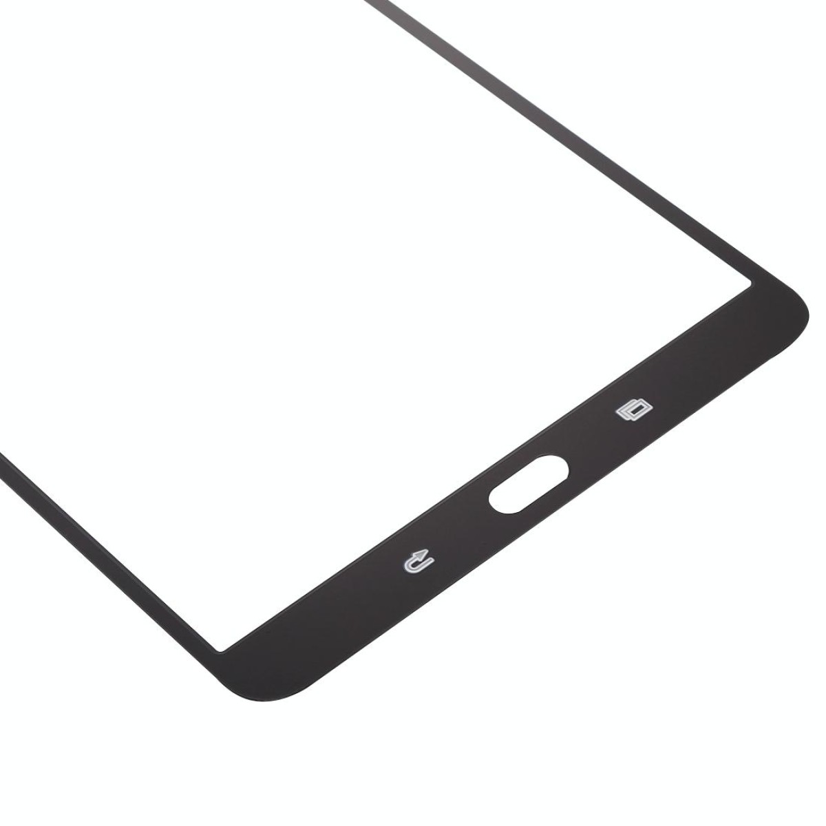 For Samsung Galaxy Tab S2 8.0 LTE / T719 Front Screen Outer Glass Lens with OCA Optically Clear Adhesive (White)