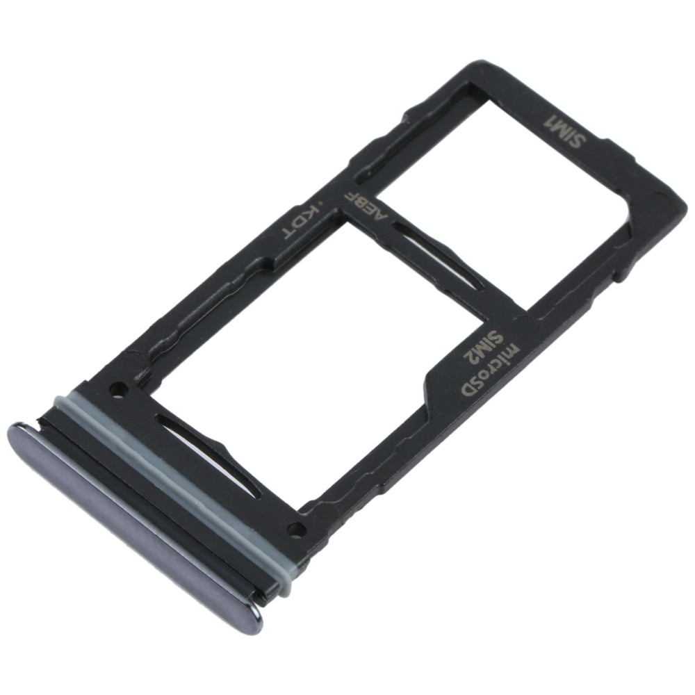 For Samsung Galaxy A52S 5G SM-A528 SIM Card Tray + SIM Card Tray / Micro SD Card Tray (Black)