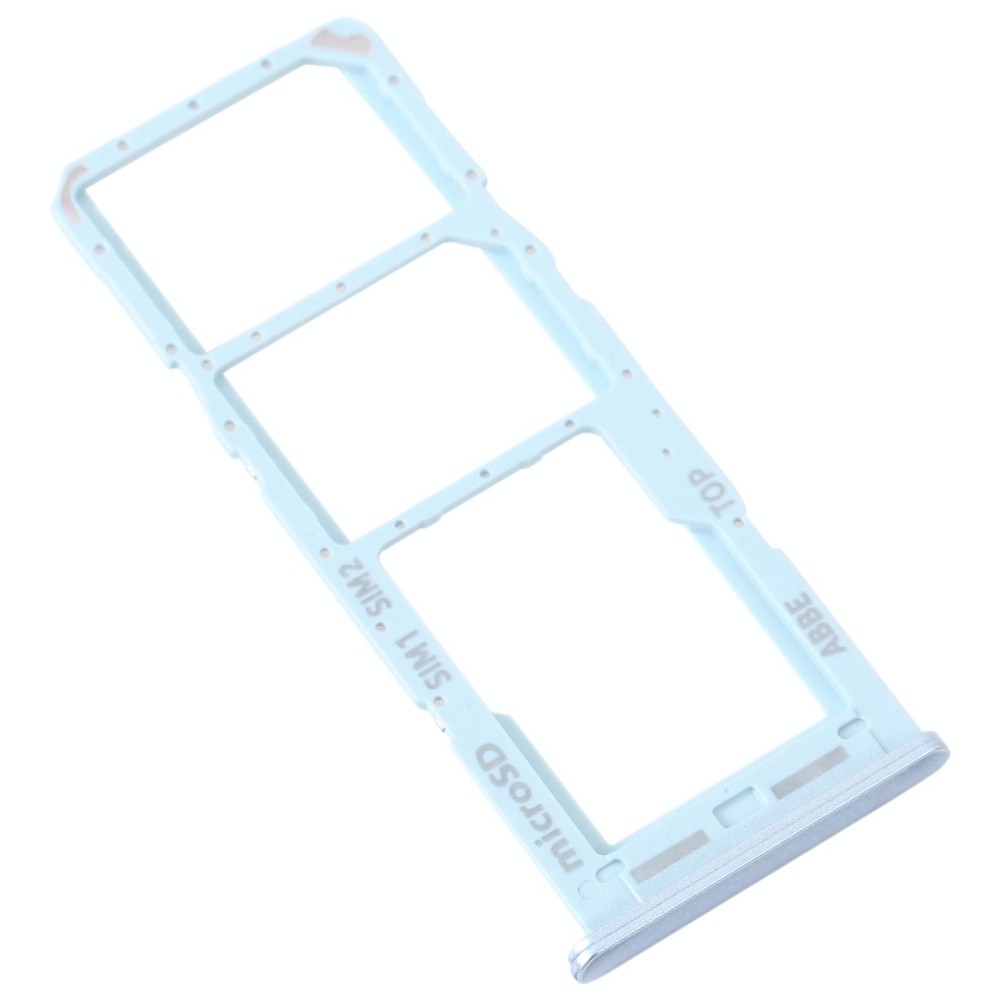 For Samsung Galaxy M23 SM-M236B Original SIM Card Tray + SIM Card Tray + Micro SD Card Tray (Blue)