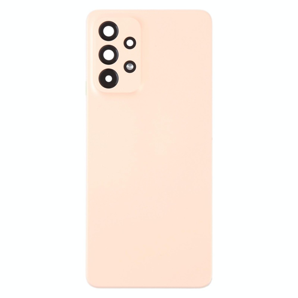 For Samsung Galaxy A33 5G SM-A336B Original Battery Back Cover with Camera Lens Cover(Pink)