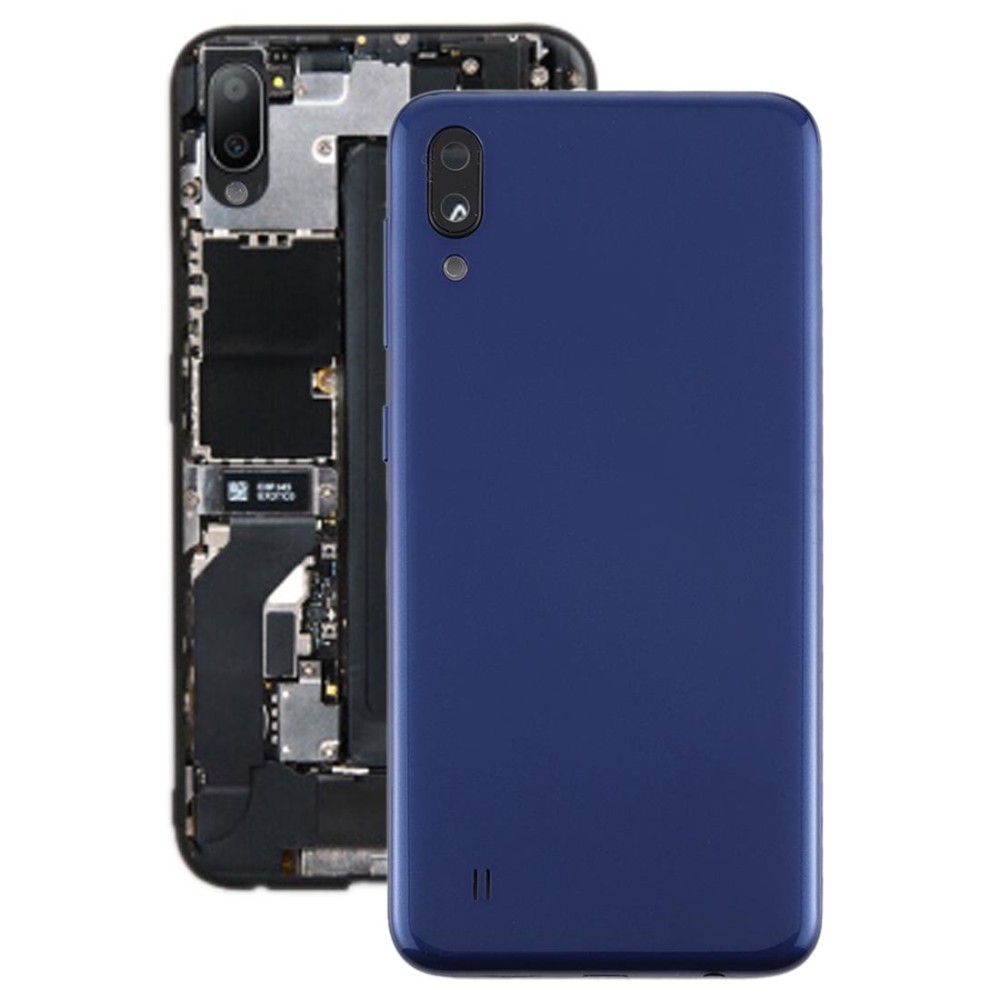 For Galaxy M10 Battery Back Cover (Blue)