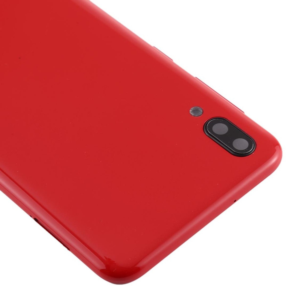 For Galaxy M10 Battery Back Cover (Red)