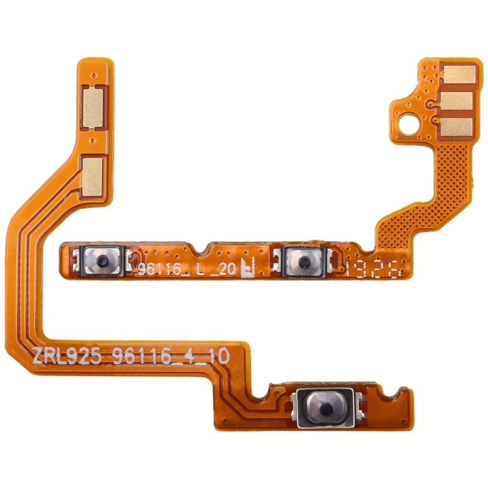 For Galaxy A10S 1 Pair Power Button & Volume Button Flex Cable