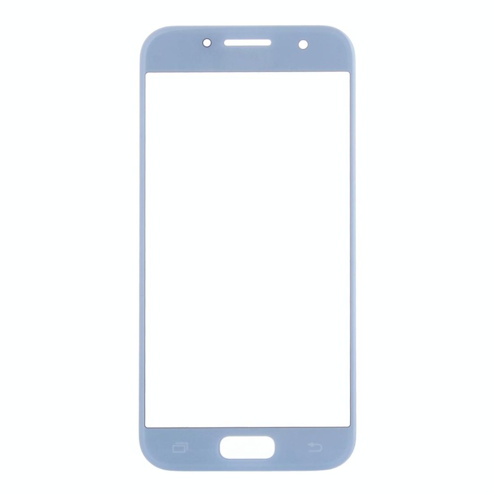 For Galaxy A3 (2017) / A320 Front Screen Outer Glass Lens (Blue)