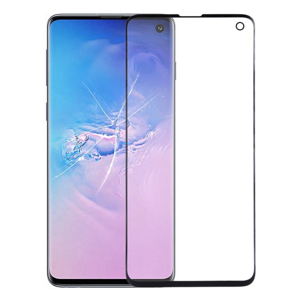 For Samsung Galaxy S10 Front Screen Outer Glass Lens with OCA Optically Clear Adhesive