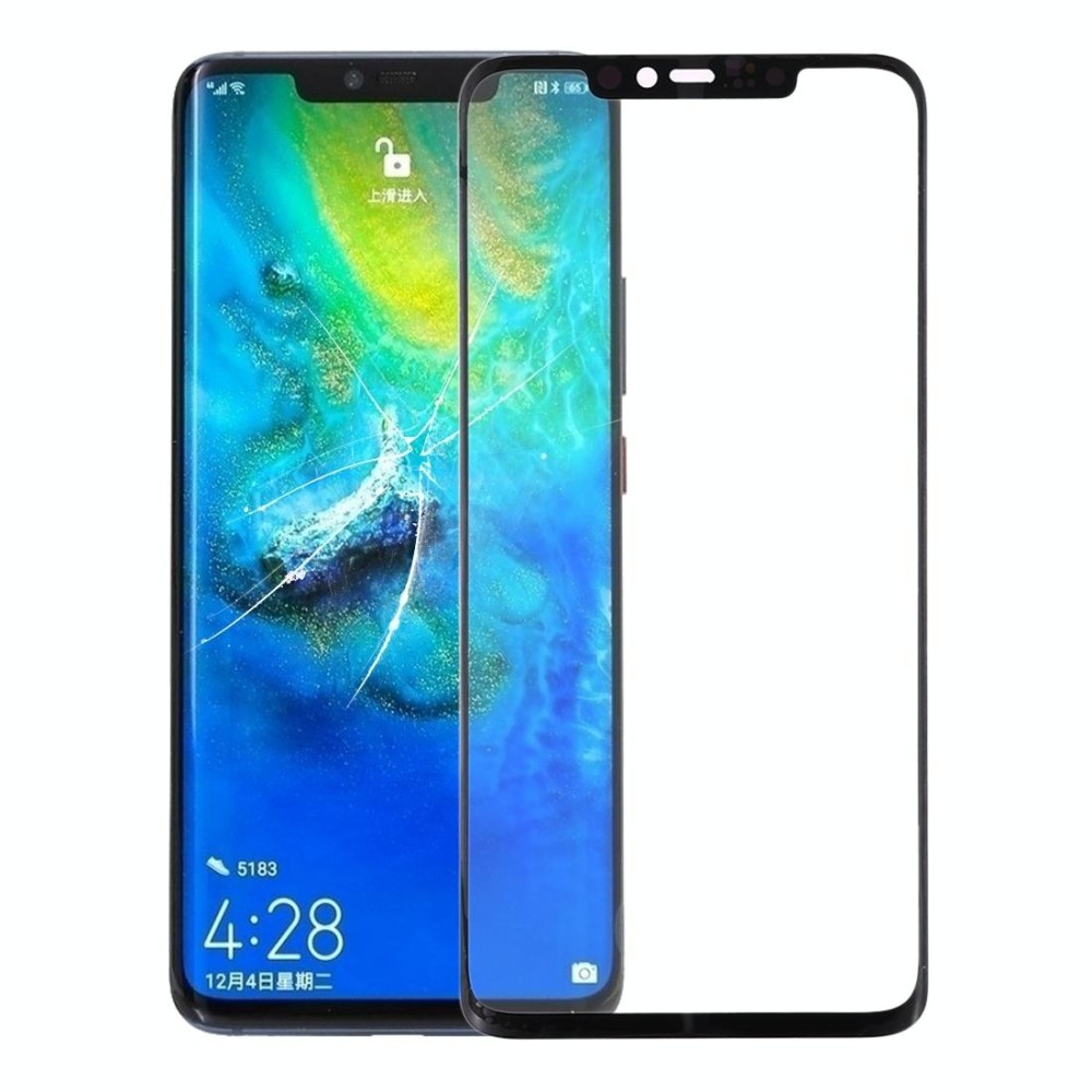 For Huawei Mate 20 Pro Front Screen Outer Glass Lens with OCA Optically Clear Adhesive