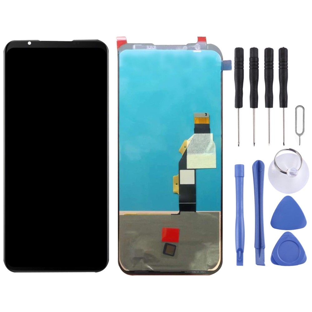 AMOLED LCD Screen for ZTE Nubia Red Magic 5G NX659J 2020 with Digitizer Full Assembly (Black)